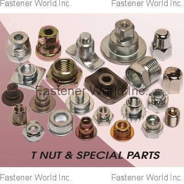FASTENER JAMHER TAIWAN INC.  , T Nuts & Special Parts , Tee Or T Nuts