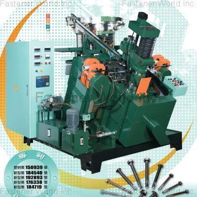 POINTMASTER MACHINERY CO., LTD.  , Single & Double Stroke Self-Drilling Screw Forming Machine:PM-W250S , Self-drilling Screw Forming Machine