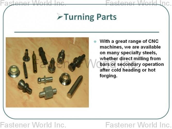UNISTRONG INDUSTRIAL CO., LTD.  , Turning Parts , CNC parts, CNC lathe