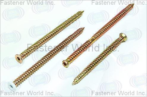 HWA HSING SCREW INDUSTRY CO., LTD. , Concrete Screws HWA HSING SCREW INDUSTRY CO., LTD. , Concrete Screws