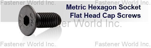 MAUDLE INDUSTRIAL CO., LTD.  , METRIC HEXAGON SOCKET FLAT HEAD CAP SCREWS , Flat Head & Socket Head Cap Screws