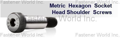 MAUDLE INDUSTRIAL CO., LTD.  , METRIC HEXAGON SOCKET HEAD SHOULDER SCREWS , Plated Screws