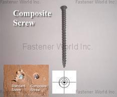 CHANNG CHIN INDUSTRY CORP.  , Composite Deck Screws , Deck Screws