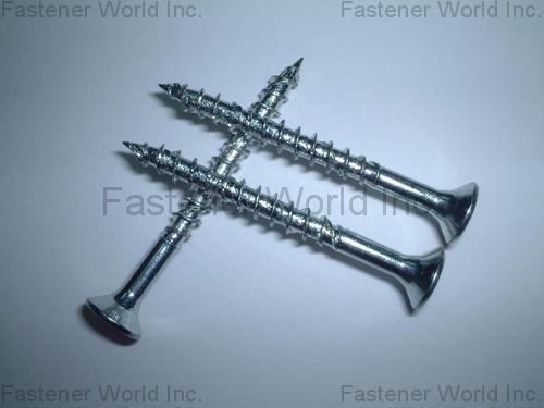 FALCON FASTENER CO., LTD.  , Wood screw (dual-spiral 4-ridge) , Wood Screws