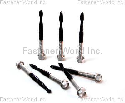 SUN THROUGH INDUSTRIAL CO., LTD. , Bi-Metal Spiral Self-Drilling Screws (M5.5-24 x 60mm)  , Bi-metal Self-drilling Screws