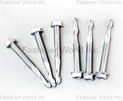 SUN THROUGH INDUSTRIAL CO., LTD. , Spiral Self-Drilling Screws(M5.5-24 x 50mm 7P)  , Self-drilling Screws