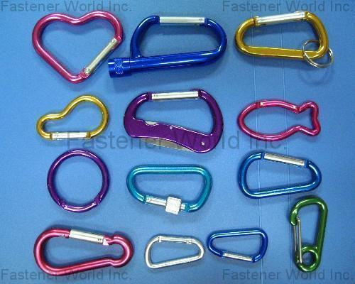 SHUN DEN IRON WORKS CO., LTD.  , ALUMINUM HOOKS & CARABINERS , Aluminum Carabiners