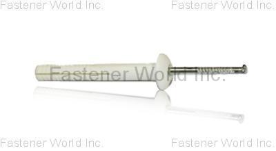 DICHA FASTENERS MFG. CO., LTD. , Nylon Nail Anchor , Nylon Nail Anchors