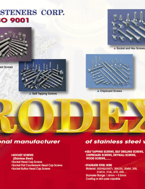RODEX FASTENERS CORP.