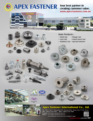 APEX FASTENER INTERNATIONAL CO., LTD.