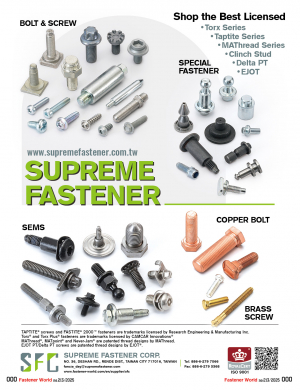 SUPREME FASTENER CORP.