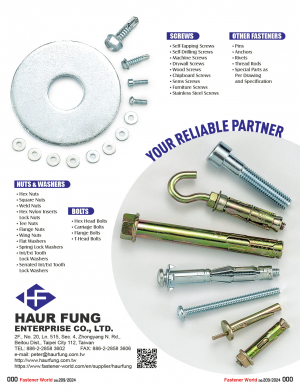 HAUR FUNG ENTERPRISE CO. LTD. 