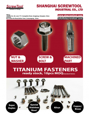 SHANGHAI SCREWTOOL INDUSTRIAL CO., LTD.