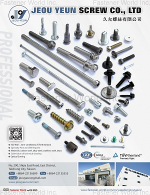JEOU YEUN SCREW CO., LTD
