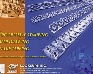 Progressive Stamping Deep Drawing In-Die Tapping(LOCKSURE INC. )