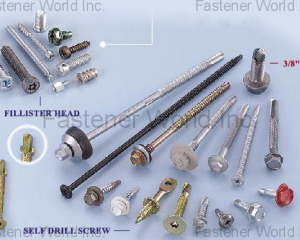 Self Drill Screw, Fillister Head(KATSUHANA FASTENERS CORP. )