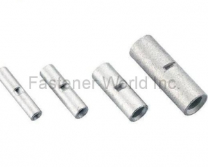 Butt Splice - Non-Insulated Butt Connector, Seamless Crimp Terminal (B)(UTA AUTO INDUSTRIAL CO., LTD.)