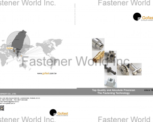 Cold Heading w/2nd Operations, Cold Forming w/2nd Operations, Open Die Parts, Stamping Parts, CNC/Screw Machining Parts, Assembly Parts, Cold Forging Parts(GOFAST CO., LTD. )