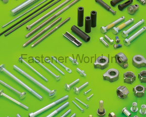 Chipboard Screws, Self-Drilling Screws, Machine Screws, Tapping Screws, Close Die Parts, Drywall Screws, Stamping Parts, Carriage Bolts, Weld Bushing Weld Screws, Weld Nuts, Lug Nuts, Eye Bolts, Spring Nuts, Thread Rod, Turning Parts(E CHAIN INDUSTRIAL CO., LTD.)