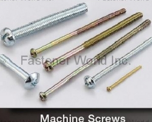 MACHINE SCREWS(FU KAI FASTENER ENTERPRISE CO., LTD.)