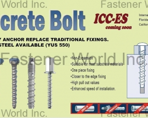 Concrete Bolt(SINTEC CO., LTD.)