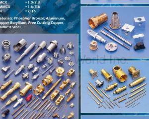 CNC Auto Lathe, Fiber-optic Telecommunications Equipment, Hydraulic / Pneumatic Components, Shafts, Mechanic Components, Electronic Components, Wire-cutting, Housing, Computer Connectors, Auto/Motorcycle Parts, Radio Wave Launchers, Radio Frequency Generators(HOSHENG PRECISION HARDWARE CO., LTD. )