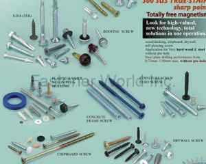 Sems Screw / Stamping Parts Set Screw / Multi-Former Screw / SDS (TEK), SMS(KATSUHANA FASTENERS CORP. )