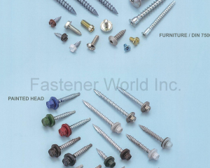 Concrete Frame Screw, Furniture Screw, Painted Head Screw, Roofing Screw(KATSUHANA FASTENERS CORP. )