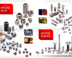 Special Nuts, Special Screws(WINLINK FASTENERS CO., LTD. )