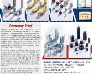 fastener-world_NINGBO HUASHEN YULU SET SCREWS CO., LTD. fastener-world(NINGBO HUASHEN YULU SET SCREWS CO., LTD. )