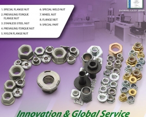 Special Flange Nut, Prevailing-Torque Flange Nut, Stainless Steel Nut ,Prevailing-Torque Nut, Nylon Flange Nut, Special Weld Nut, Wheel Nut, Flange Nut, Special Part(FONG WUNS CO., LTD. )