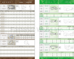 THIMBLE, ROUND RING, SPRING SNAP(JA QWAN INDUSTRIAL CO., LTD.)