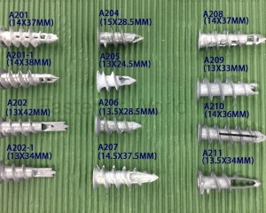 E-Z anchor zinc alloy(A201~A211)(MAXTOOL INDUSTRIAL CO., LTD.)