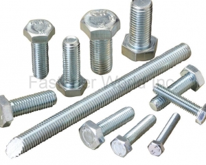 Hex Bolt, High Strength bolt, Stud Bolt, Anchor Bolt, Hex Nut, Hex Heavy Nut, Screw, Self drilling screw, Tapping screws(KAO WAN BOLT INDUSTRIAL CO., LTD.)