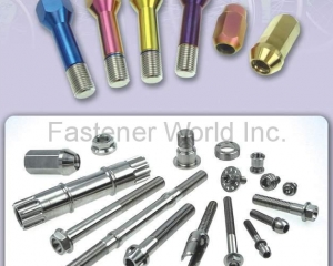 CNC Titanium Parts(金祐昇實業有限公司 (J. T. Fasteners Supply Co., Ltd.) )