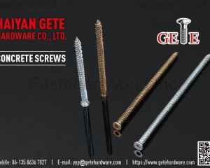 fastener-world(Haiyan Gete Hardware Co., Ltd. )