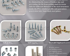 Window Screws, Self-drilling Screws, Self-tapping Screws, Drywall Screws, Chipboard Screws, Turning Parts, Sems Screws(PRO-PATH INDUSTRIAL COMPANY, LTD.(propath))