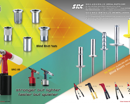 Blind Rivets / Automatic Vacuum System, Blind Rivet Nuts(SRC METAL (JIASHAN) CO., LTD.)