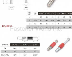 KayTai,KD FITTINGS,Dowels,Zinc Alloy Cams,Quick Assembly Dowels,Eccentric  ASSEMBLY TOOLS & PARTS,Wrench,Allen Keys,Wooden Dowelsm,Plastic Cover Caps  Nuts,D Nuts,E Nuts,Insert Nuts,Sleeve Nuts,Connecting Nuts,Rivets,Cross Dowels,Nylon Nuts. SHELF SUPPORTS,Steel Pins,Glass Shelf Supports,Steel Shelf Supports,Supporting Pins  SCREWS,Chipboard Screws,HI-LO Screws,Coating Screws,EURO Screws,Furniture Screws,Countersunk Screws,Pan Head Screws,JCBB / JCBC / JCBD Screws,Machine Screws,Knob Screws,Connecting Screws,5/32