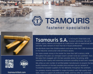 DIN 1 Taper pins/DIN 7993 A Snap rings for shafts(TSAMOURIS SA)