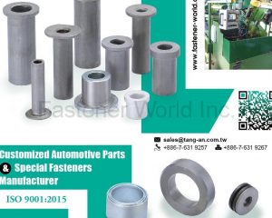 Flange nut,Bushing,Tube,Spacer,Weld nut,T-nut,Pins,Special nuts,washers,Customized Automotive Parts,Special Fasteners (TANG AN ENTERPRISE CO., LTD.)