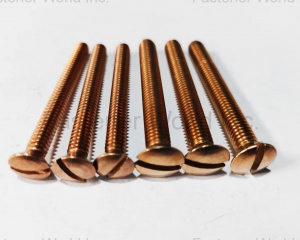 Silicon Bronze Machine Screws Slotted Oval Head (Chongqing Yushung Non-Ferrous Metals Co., Ltd.)