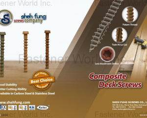 fastener-world(SHEH FUNG SCREWS CO., LTD.  )