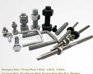 Hexagon Bolt, Thread Rod, L Bolt, J Bolt, U Bolt, Carriage Bolt, Hex Flange Bolt, Anchor Bolt, Hex Nut, Washer(HEBEI CHAISHI NEW ENERGY TECHNOLOGY CO., LTD.)