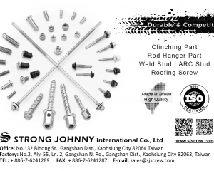 Clinching Part, Rod Hanger Part, Weld Stud, ARC Stud, Roofing Screws(Strong Johnny International Co., Ltd)
