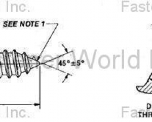 SMS(TAPPING) SCREW(KATSUHANA FASTENERS CORP. )