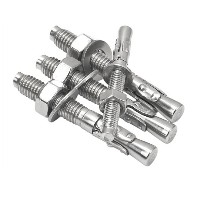 seller information Wedge anchor SS304 stainless steel concrete wall