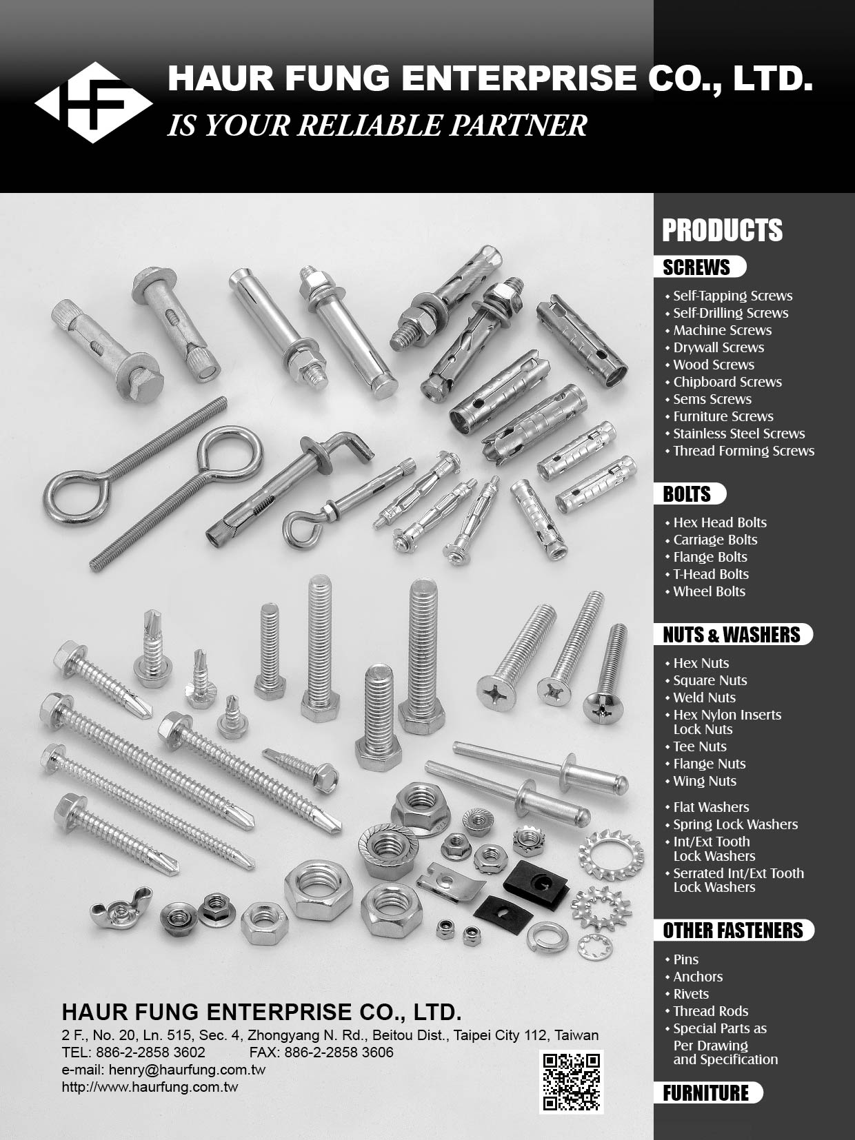 HAUR FUNG ENTERPRISE CO. LTD. _Online Catalogues HAUR FUNG ENTERPRISE CO. LTD. _Online Catalogues